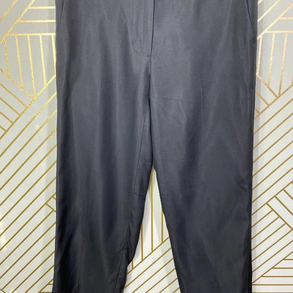 3.1‎ Phillip Lim Tuxedo Pants Straight Leg Inset Side Stripe Black Size US 00 - Picture 3 of 12